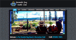 Desktop Screenshot of bramblebaybowlsclub.com.au